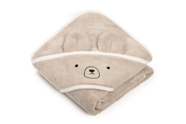 Ręcznik bambusowy dla dzieci – beige bear