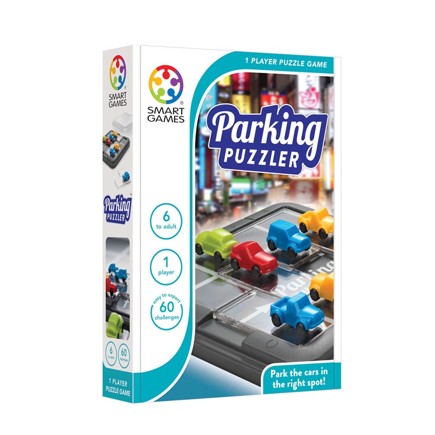 Gra logiczna Parking Puzzler (ENG) – Smart Games