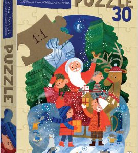Puzzle Magiczne Święta – Nasza Księgarnia