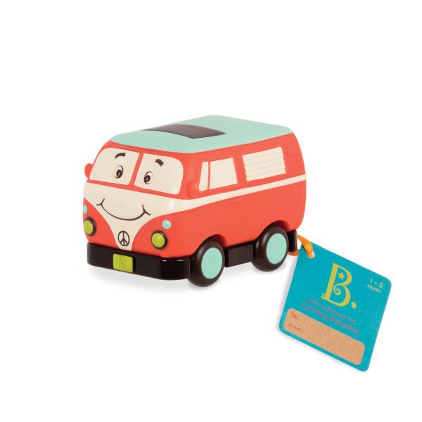 Mini autko z napędem Busik – B.Toys