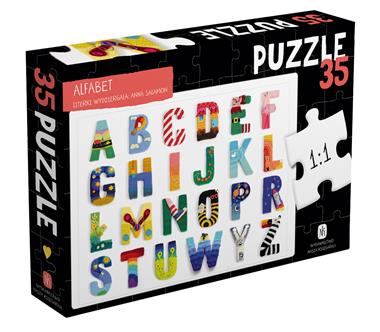 Puzzle Alfabet – Wyd. Nasza Księgarnia