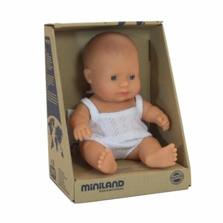 Lalka chłopiec Europejczyk 21 cm – Miniland Baby